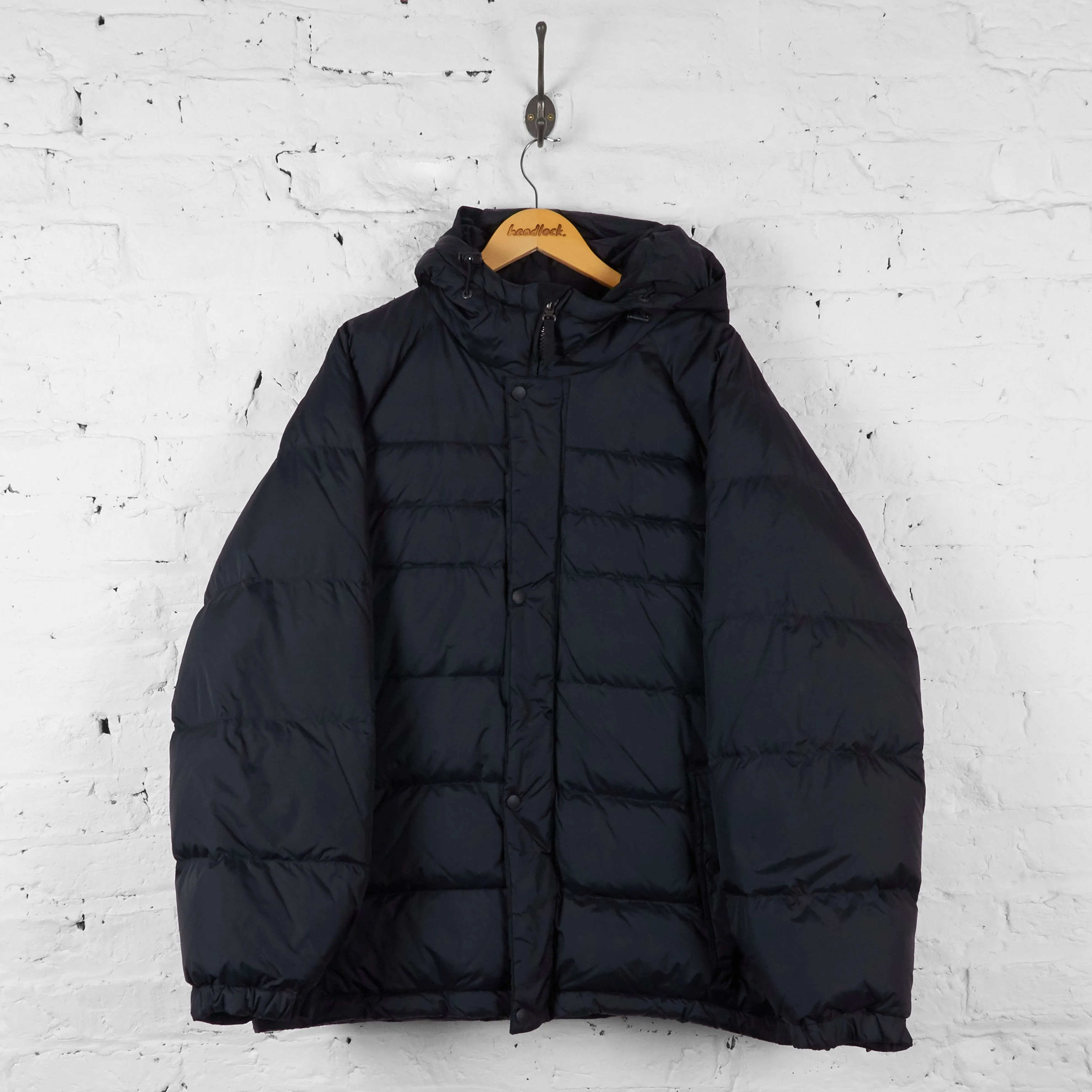 Vintage Calvin Klein Puffa Jacket - Black - XL