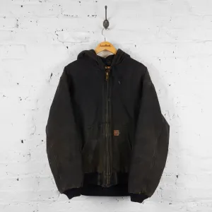 Vintage Carhartt Hooded Jacket - Black - XL