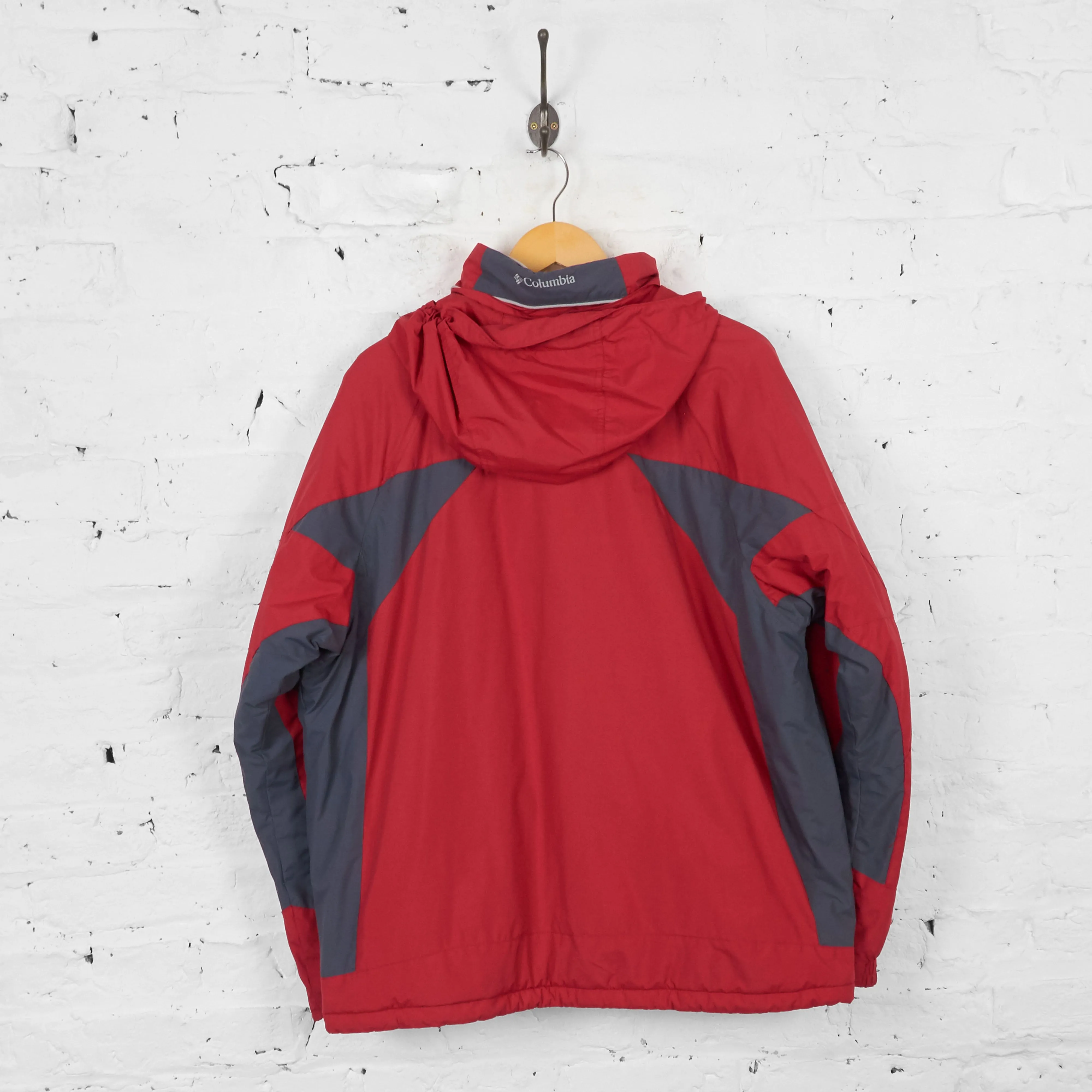 Vintage Columbia Padded Jacket - Red - L