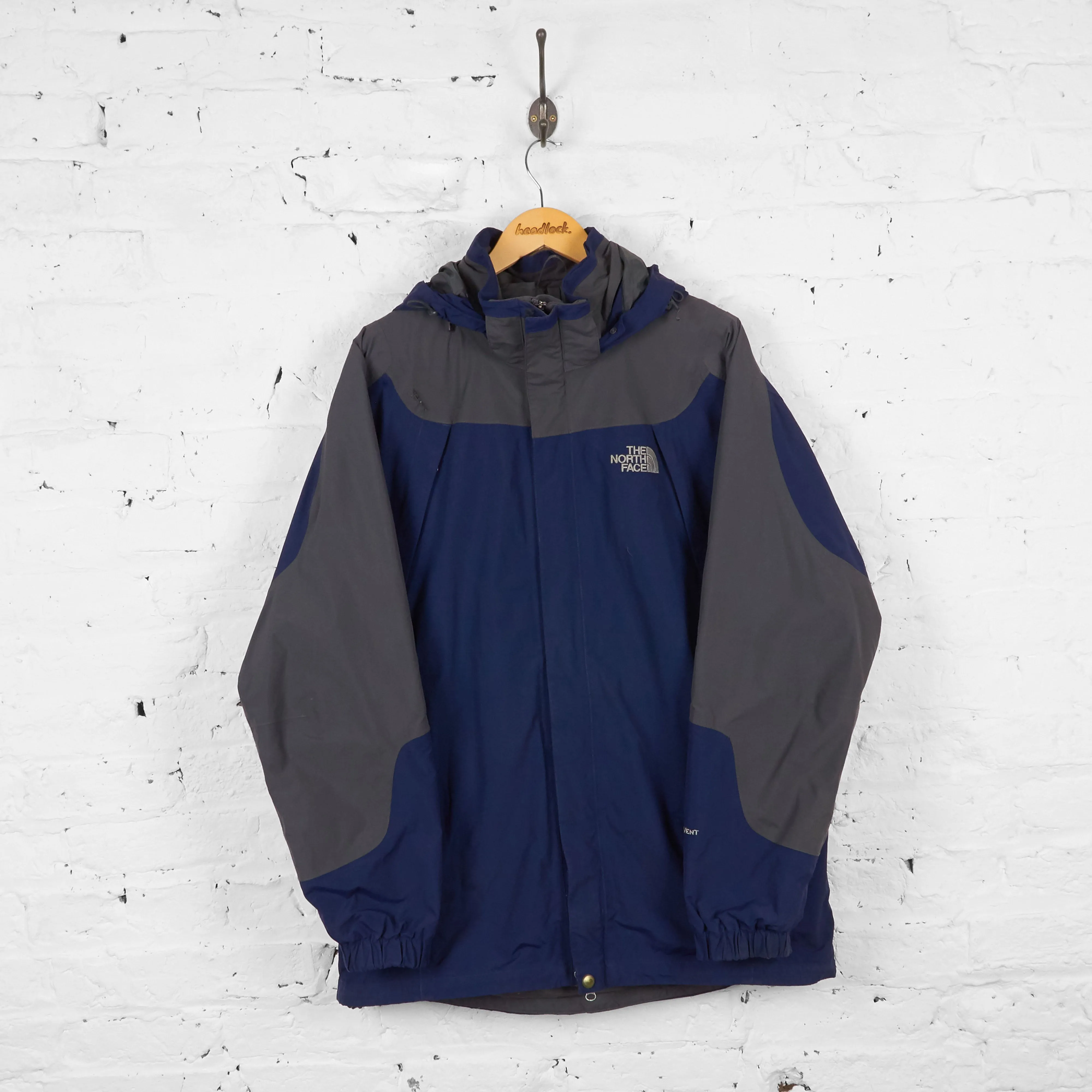 Vintage HyVent The North Face Jacket - Blue/Grey - L