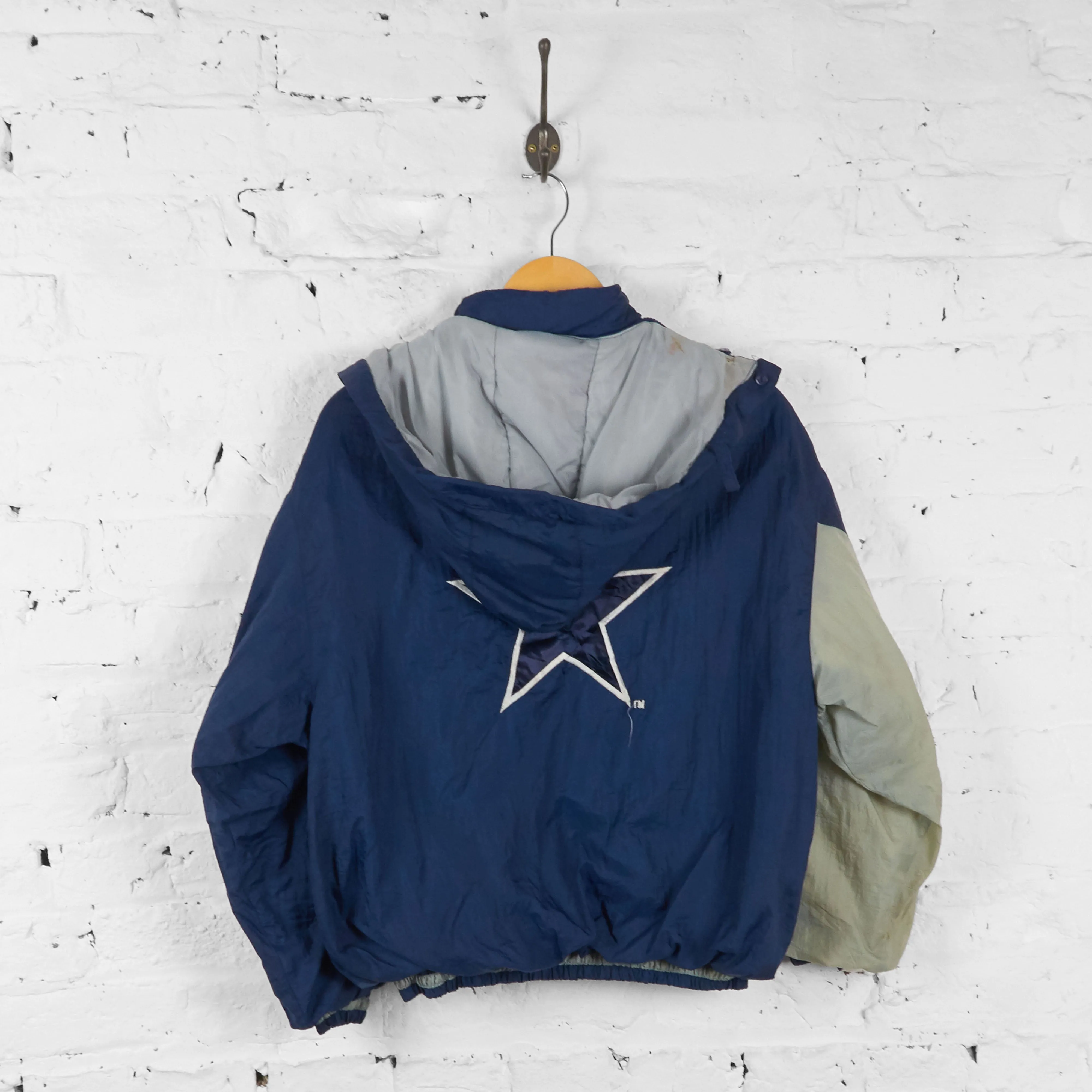 Vintage Kids Dallas Cowboys NFL Jacket - Blue - XL