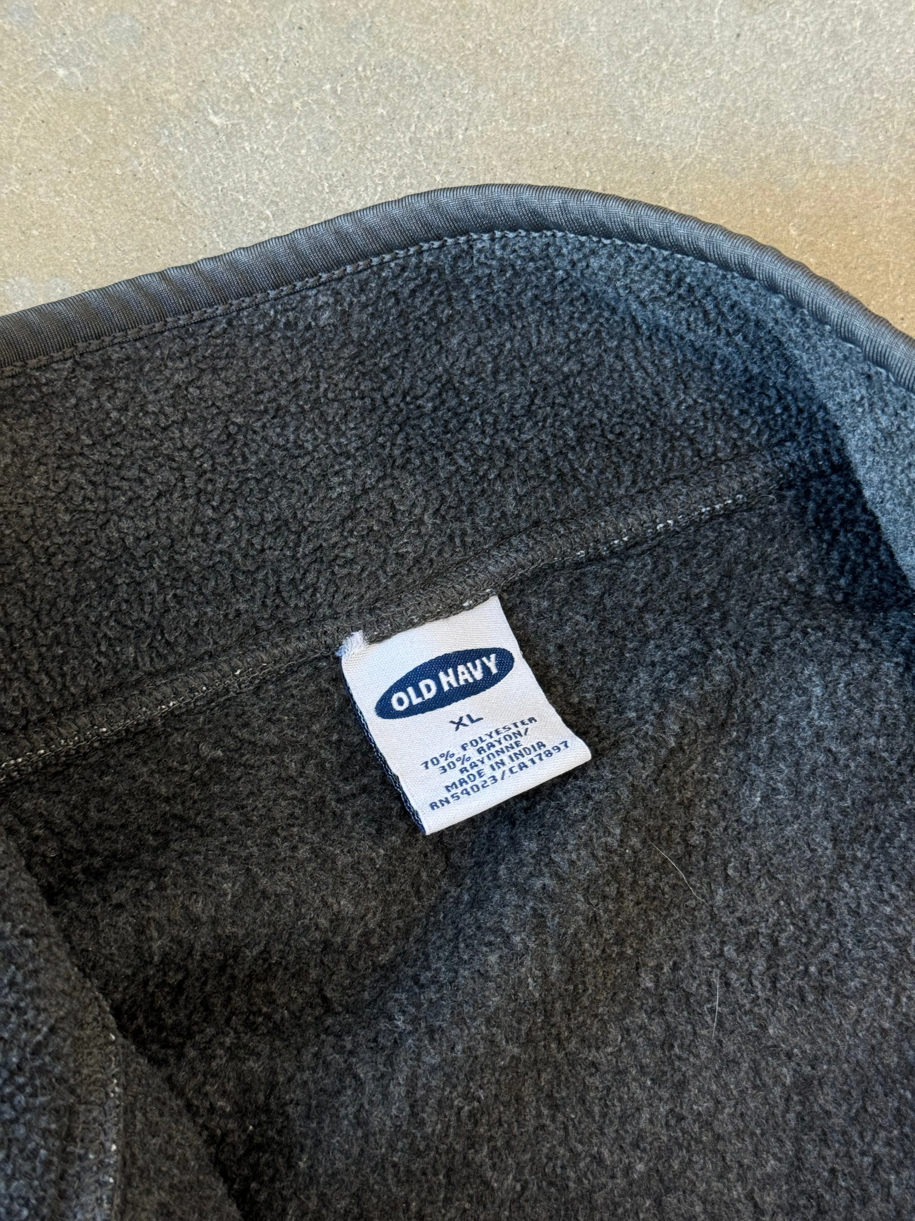 Vintage Y2K Old Navy Fleece 1/4 Zip [XL]