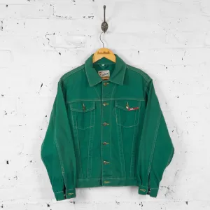 Vintage Youth Denim Jacket - Green - XL