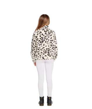 Volcom Girls Pheelin It Mock Neck Fleece Pullover