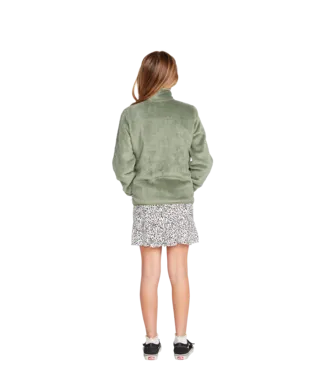 Volcom Girls Pheelin Phuzzy Zip Fleece