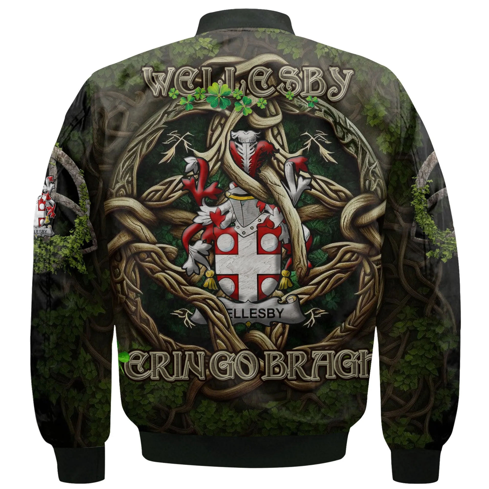 Wellesby Bomber Jackets Ireland Is My Root Style