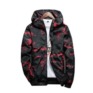 West Louis™ Moleton Masculino Men's Hooded Zipper Jacket