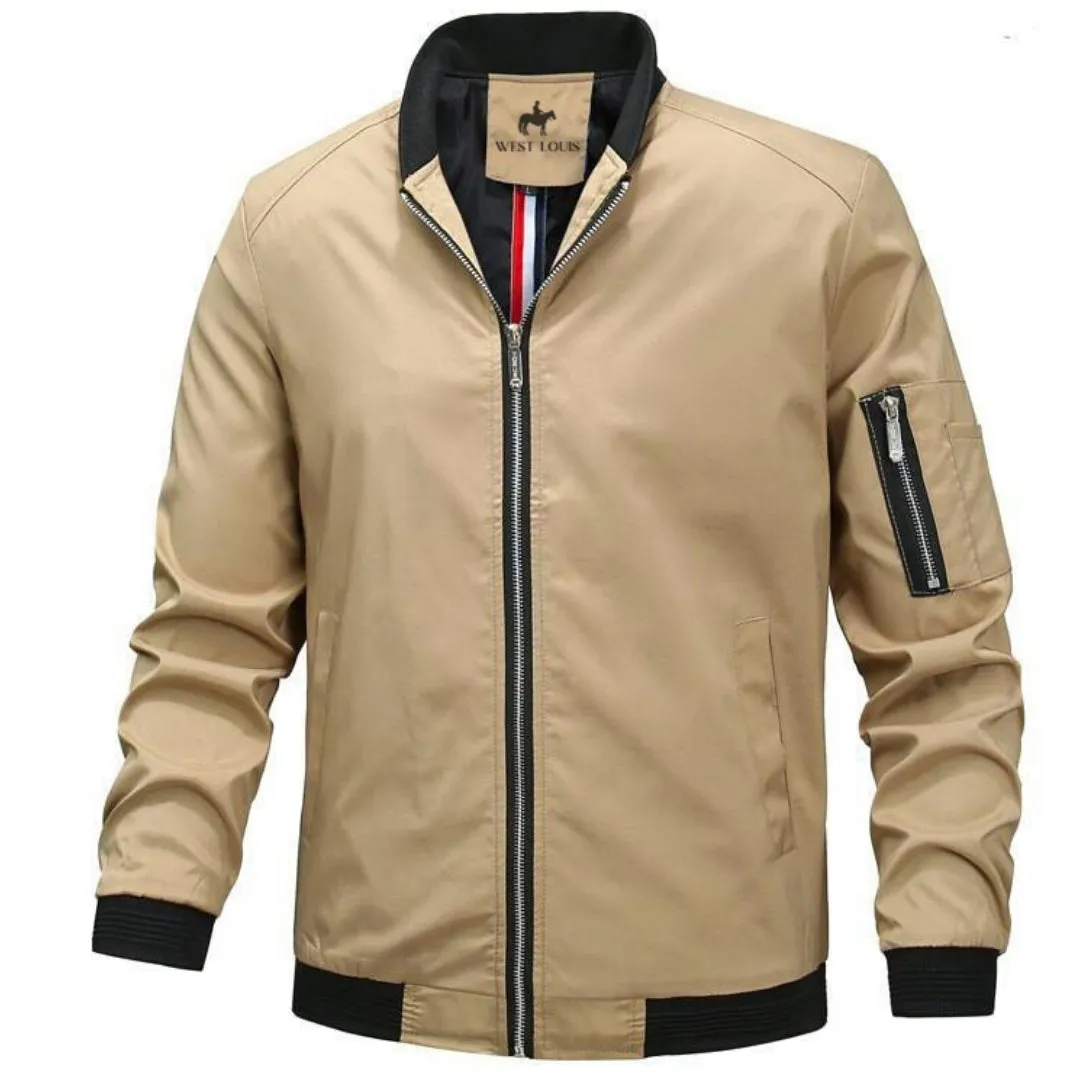 West Louis™ Wild Trend Bomber Windbreaker Jacket
