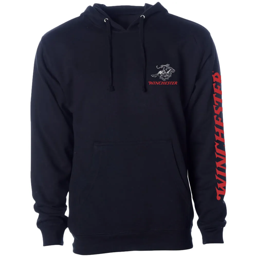 Winchester Pro -  Grunge Two Tone Flag - Fleece Pullover Hoodie