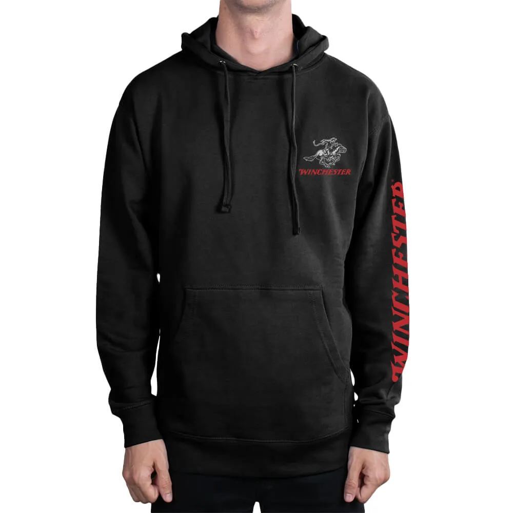 Winchester Pro -  Grunge Two Tone Flag - Fleece Pullover Hoodie