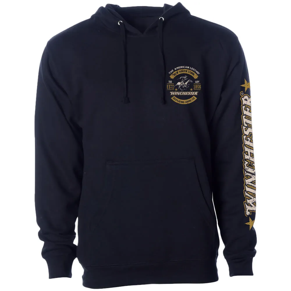 Winchester Pro -  The American Rider - Fleece Pullover Hoodie
