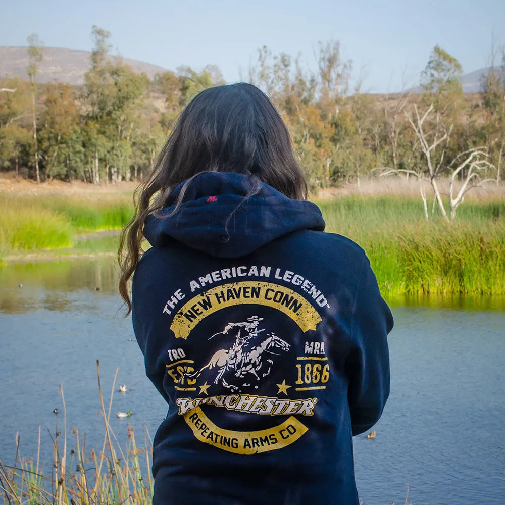 Winchester Pro -  The American Rider - Fleece Pullover Hoodie