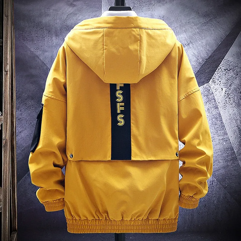 Windbreak Plus Velvet Thick Warm Windproof Hooded Jacket for Men