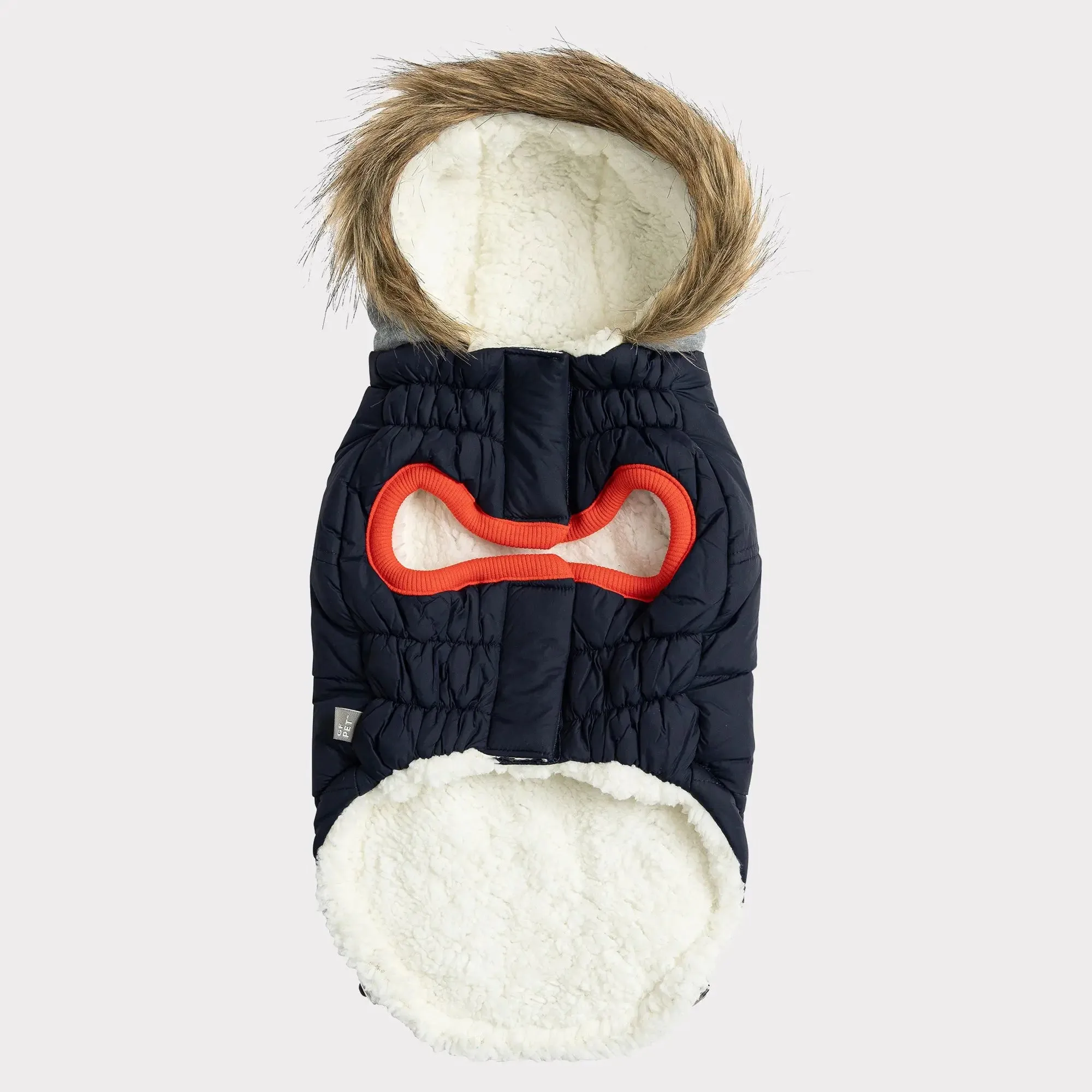 Winter Sailor Dog Parka | Navy