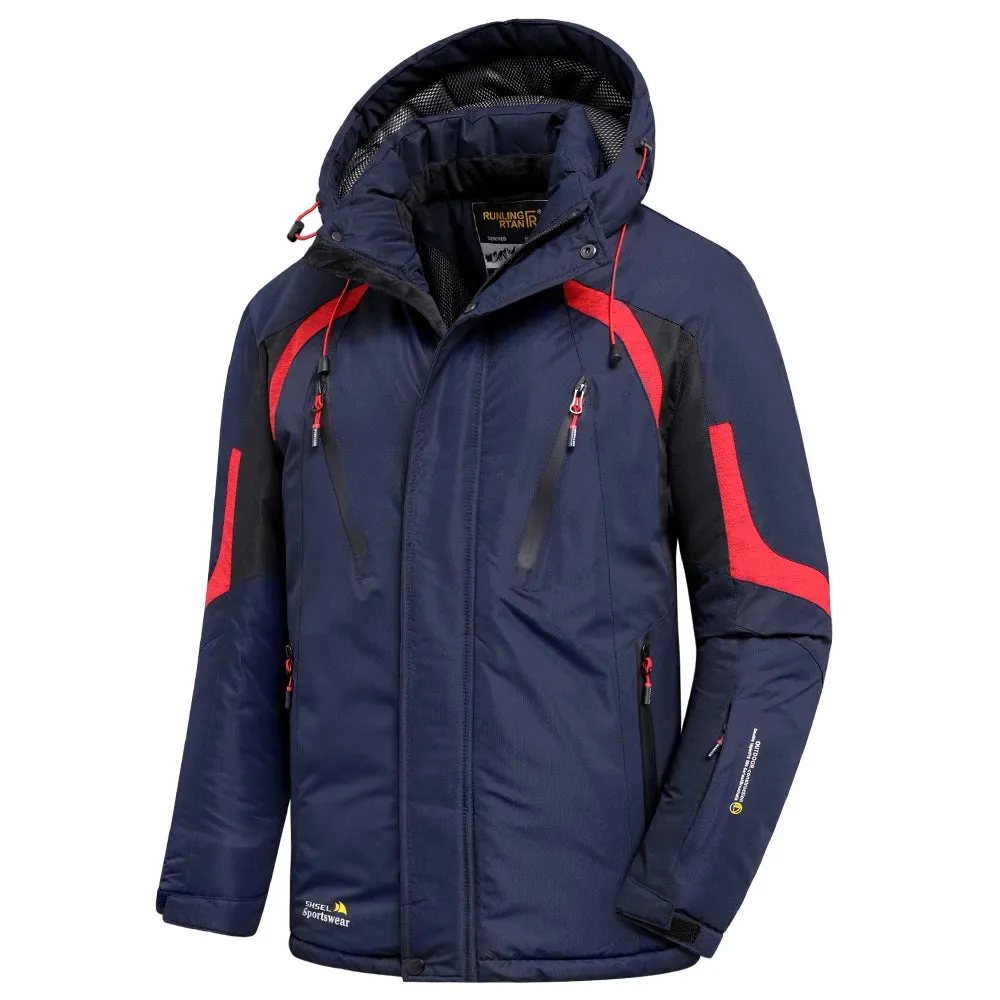 WinterShield Waterproof Fleece Parka for Men