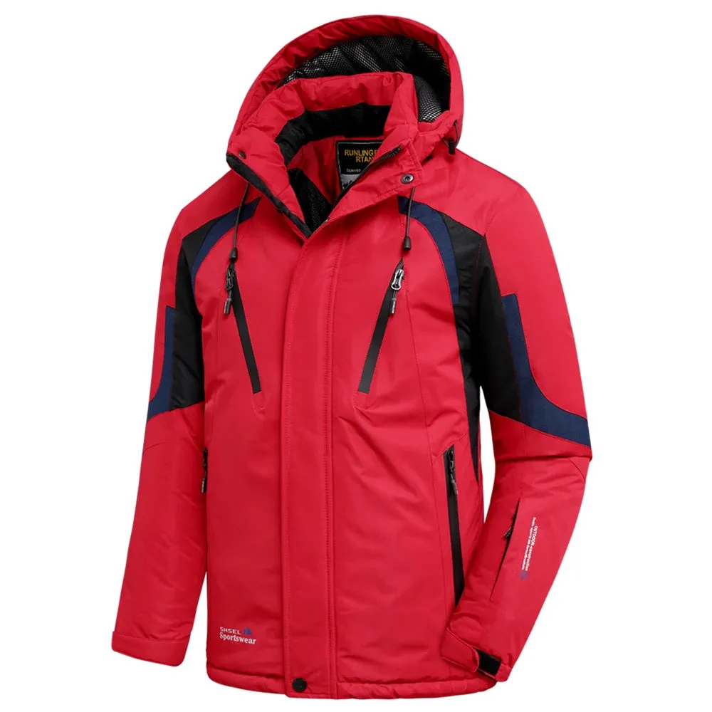WinterShield Waterproof Fleece Parka for Men
