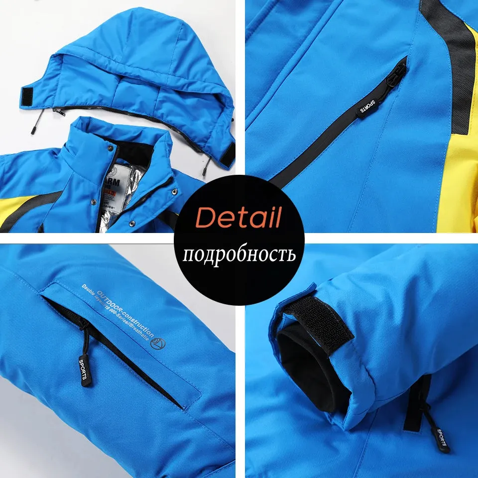 WinterShield Waterproof Fleece Parka for Men