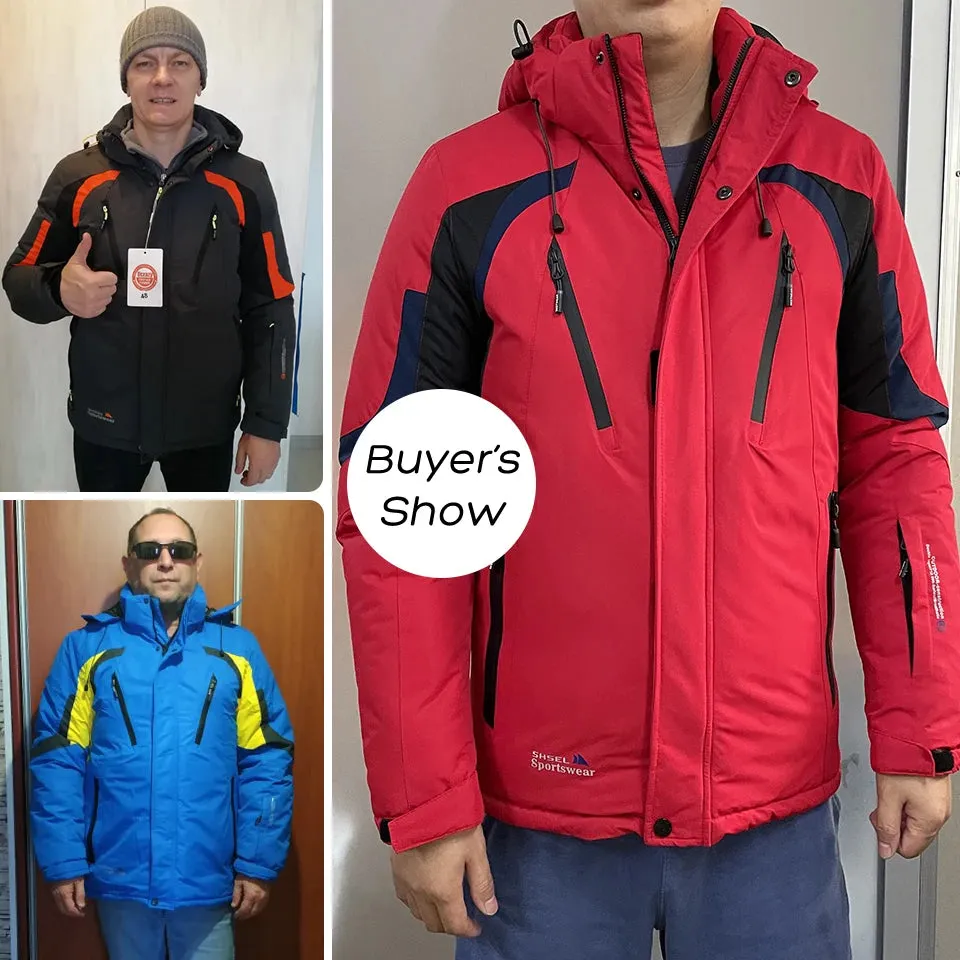 WinterShield Waterproof Fleece Parka for Men
