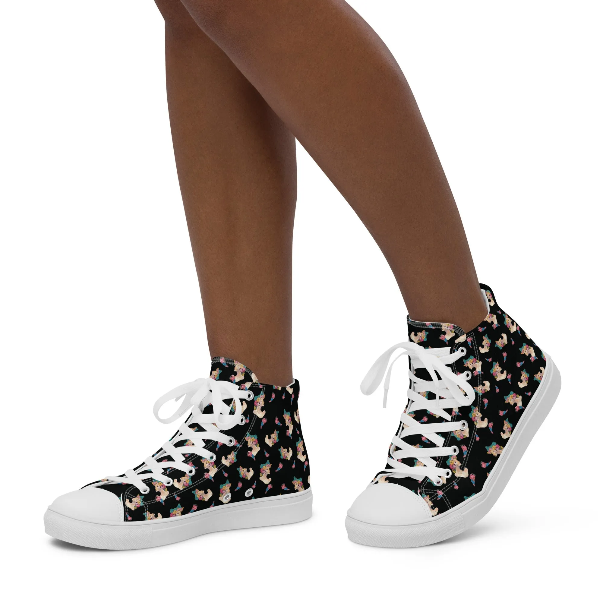 Women’s High Top Canvas Shoes