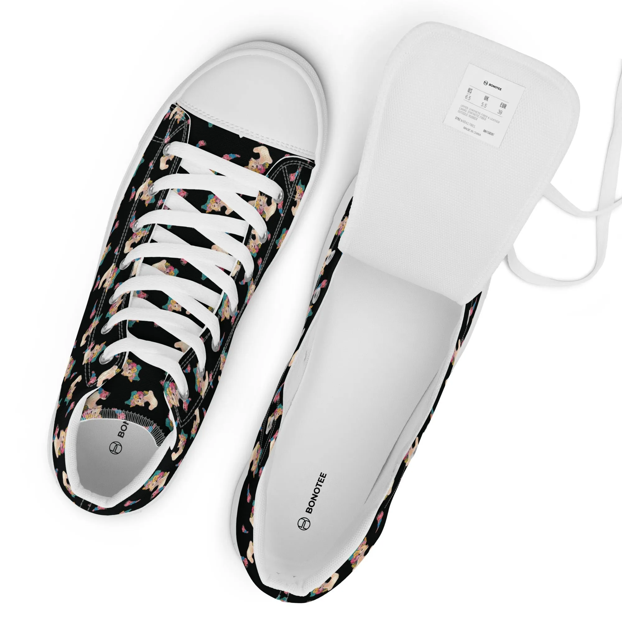 Women’s High Top Canvas Shoes