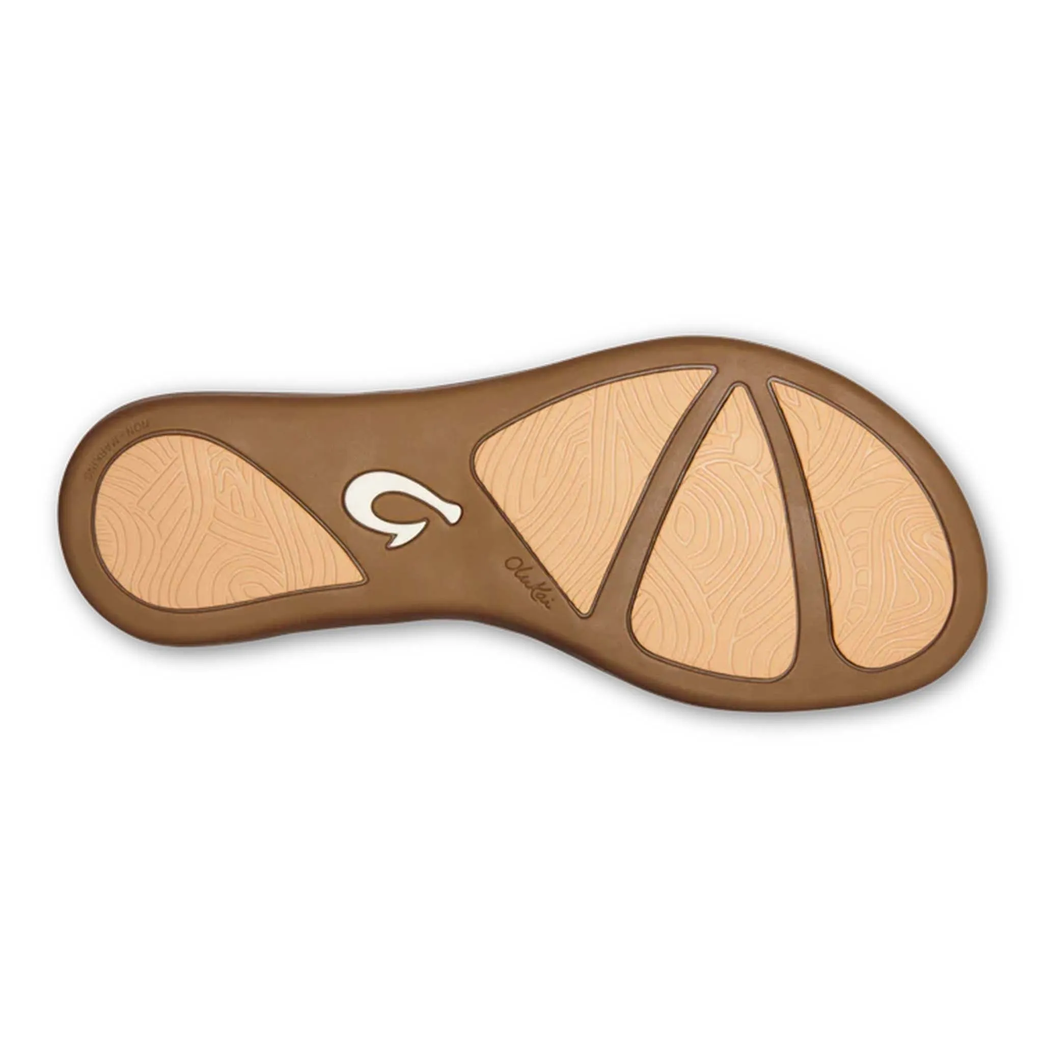 Women's Honu Sandals in Bright White and Golden Sand