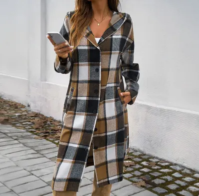 Women's Hooded Casual Jacket by DIANA
