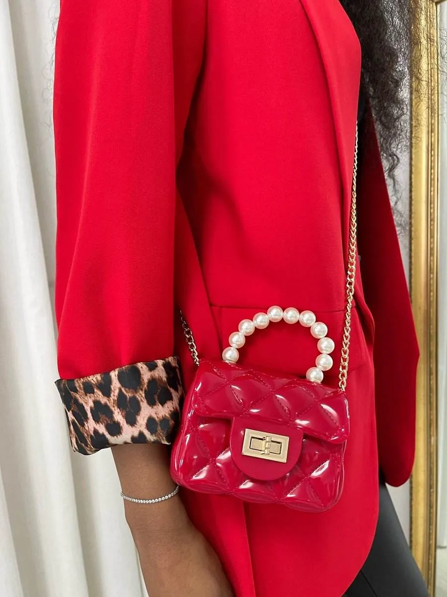Womens Leopard Print Blazer Jacket