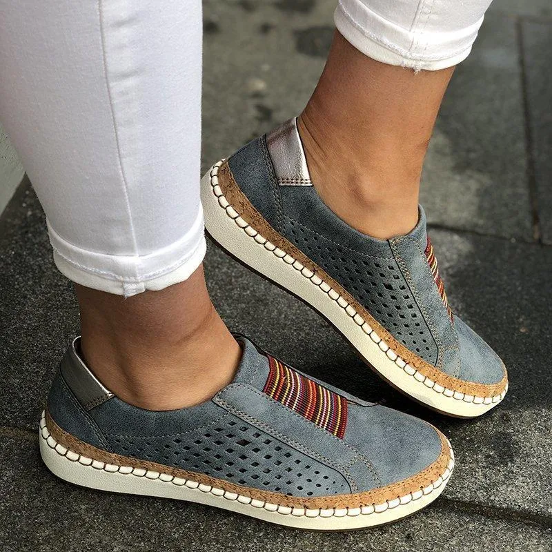 Women's Round Toe Breathable Casual Sneakers