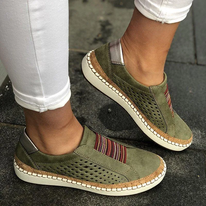 Women's Round Toe Breathable Casual Sneakers