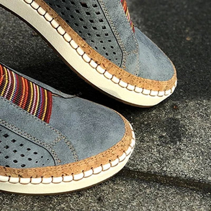 Women's Round Toe Breathable Casual Sneakers