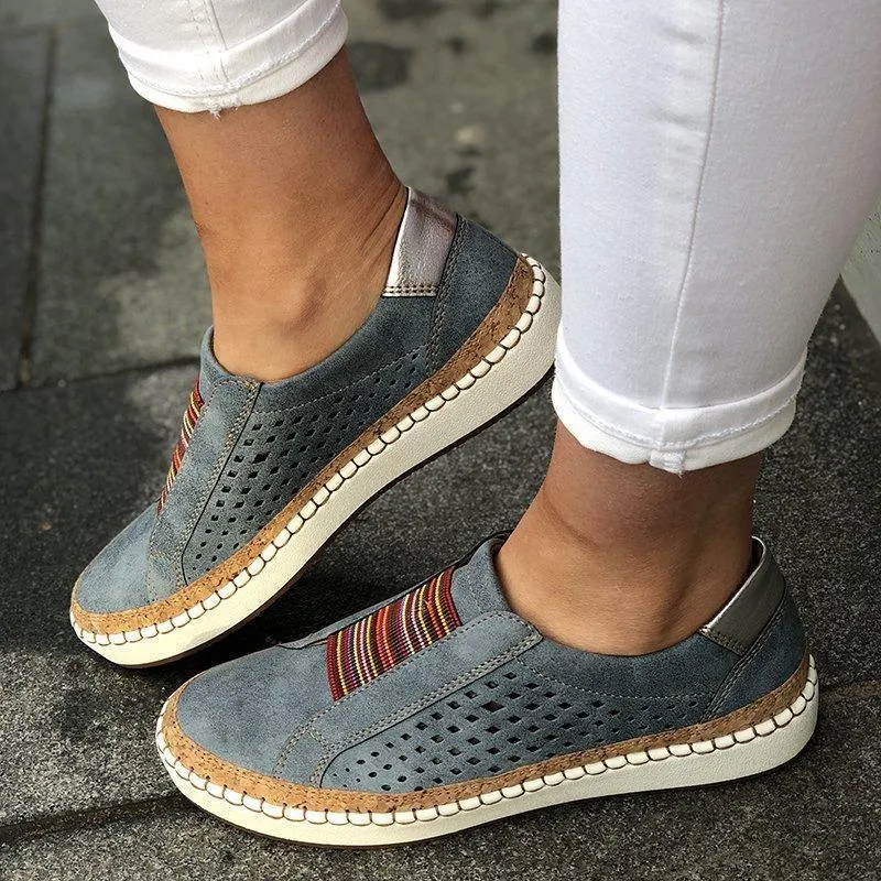 Women's Round Toe Breathable Casual Sneakers
