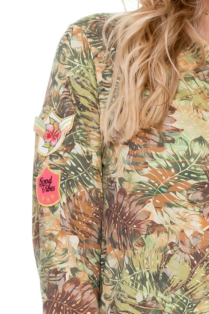 WORLD ON FIRE - Bomber Jacket & Tri Color Full Bottom • Multicolor