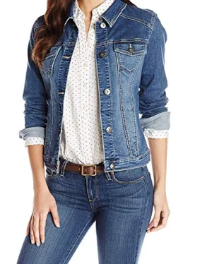 Wrangler Authentics Weathered Denim Jacket