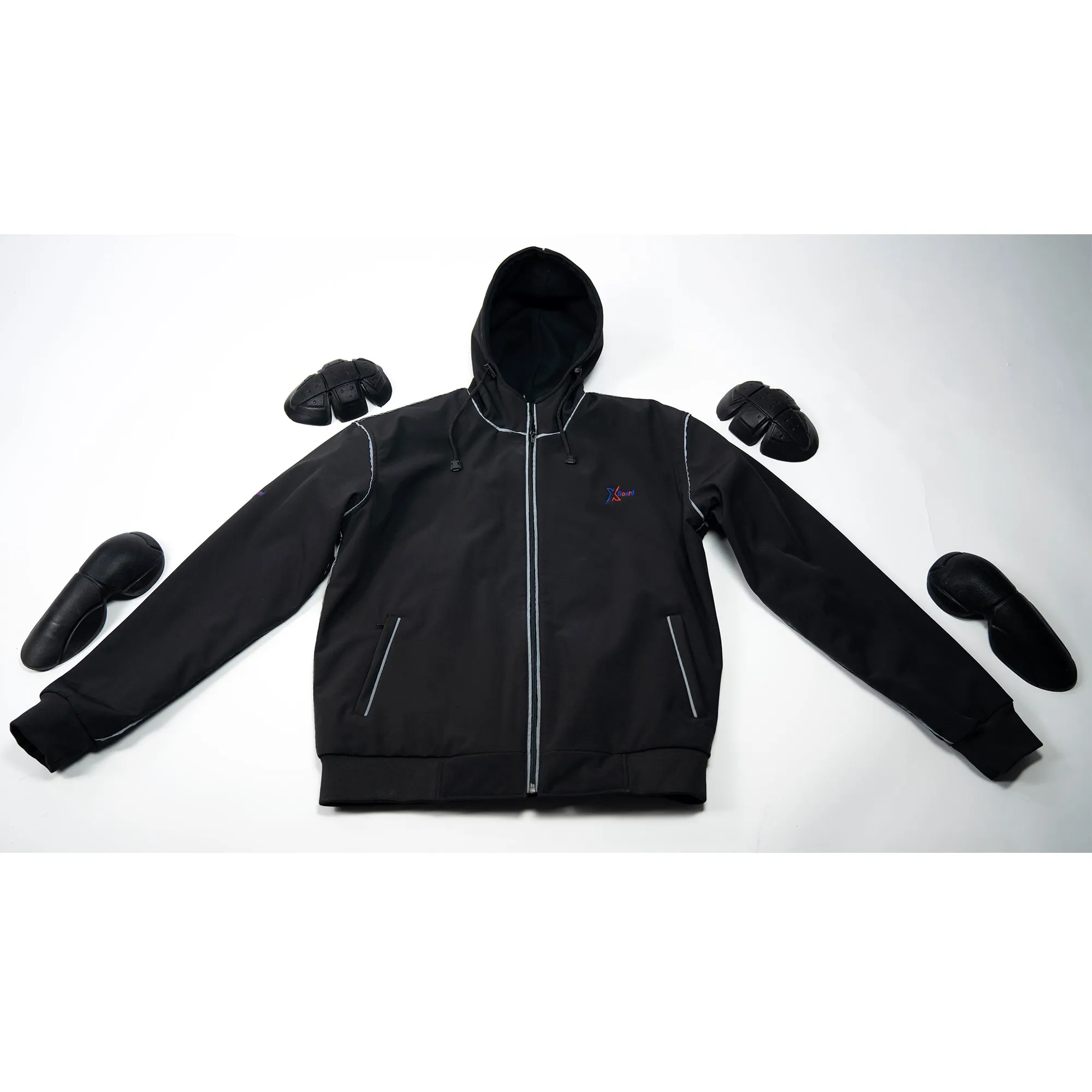 XBoard armor reflective Hooded Jacket