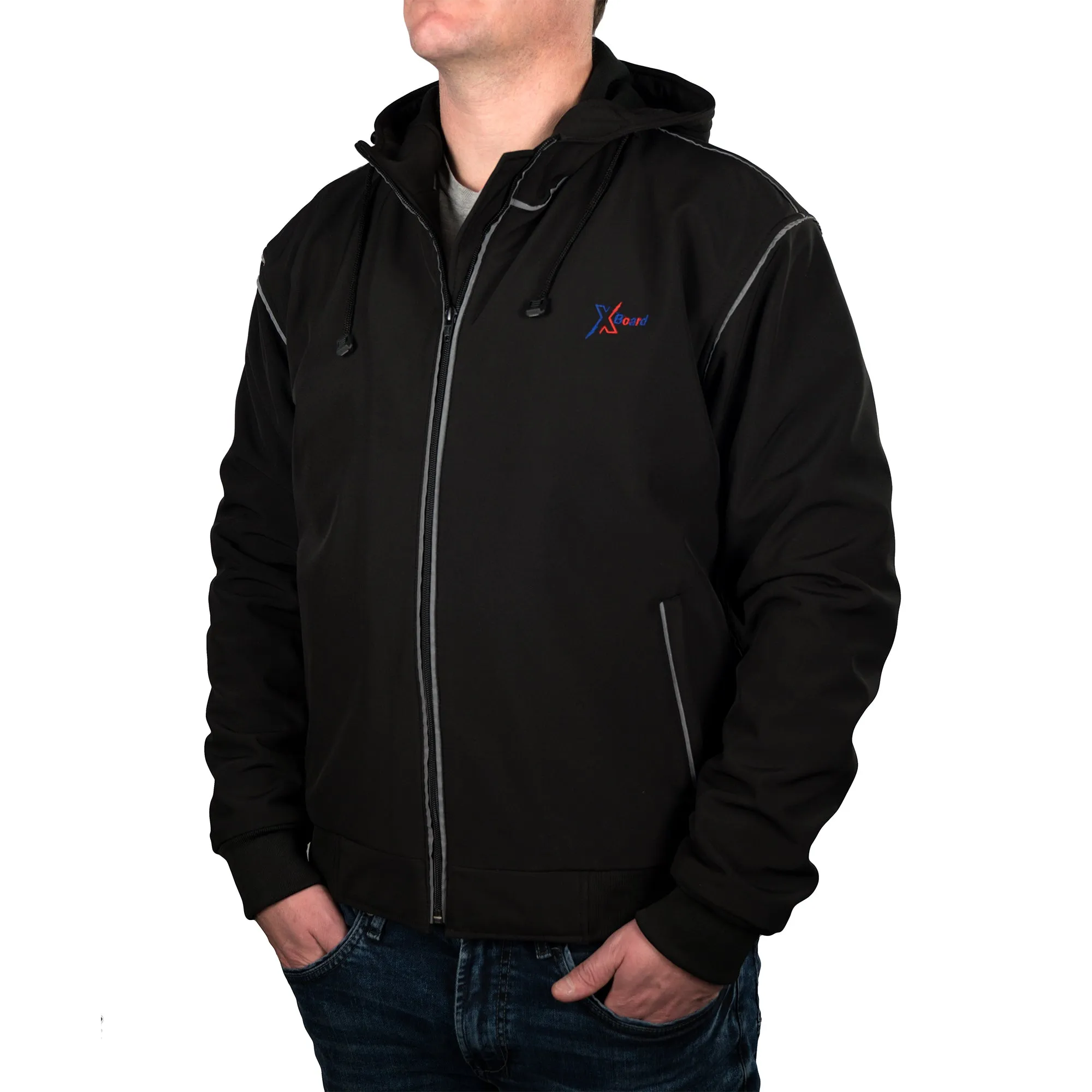 XBoard armor reflective Hooded Jacket