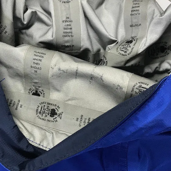 [XL] WTaps Ripstop Nylon Sherpa Mountain Parka Jacket Blue