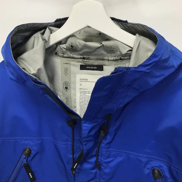 [XL] WTaps Ripstop Nylon Sherpa Mountain Parka Jacket Blue