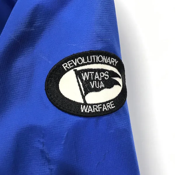 [XL] WTaps Ripstop Nylon Sherpa Mountain Parka Jacket Blue