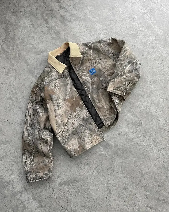 Y2K Urban Camo Jacket