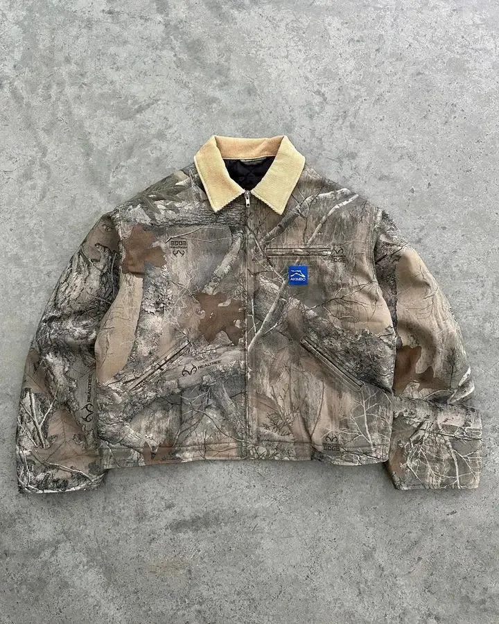 Y2K Urban Camo Jacket