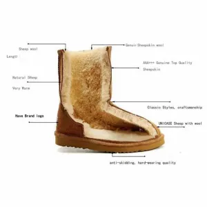 Yasmin - Winter Plüsch Mini Stiefel für Frauen