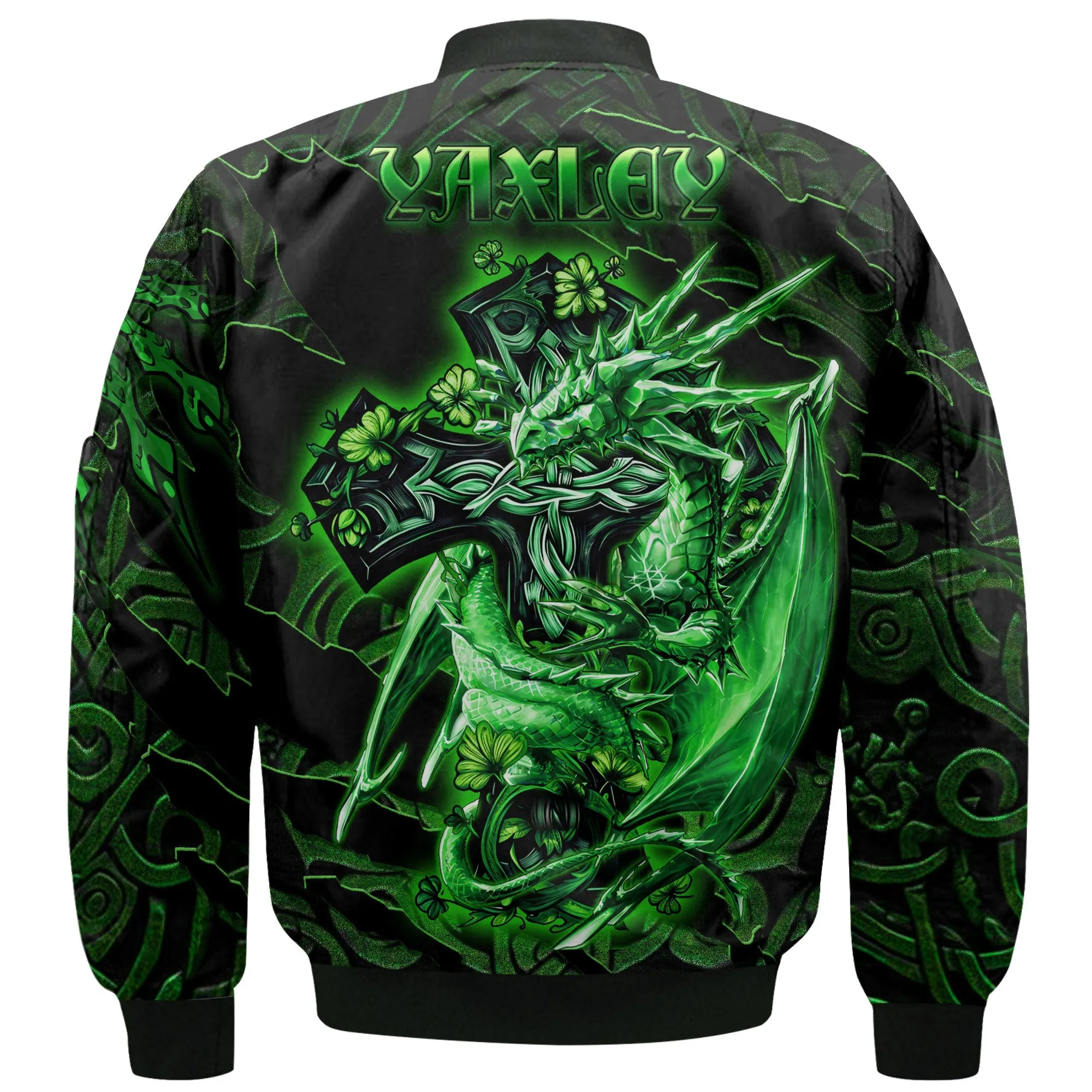 Yaxley Bomber Jackets Celtic Cross And Dragon Style