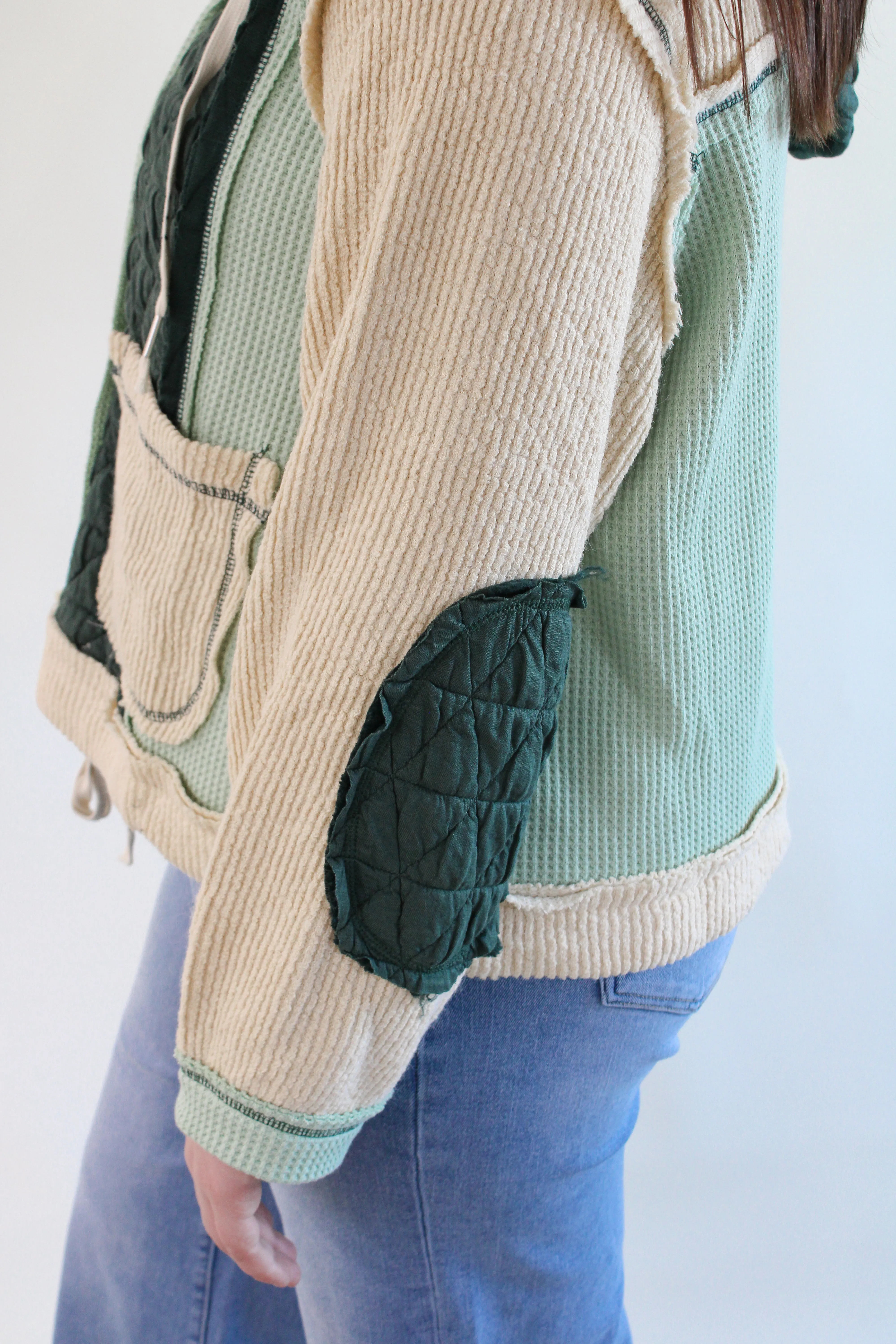 ZIY OVERSIZED QUILTED JACKET