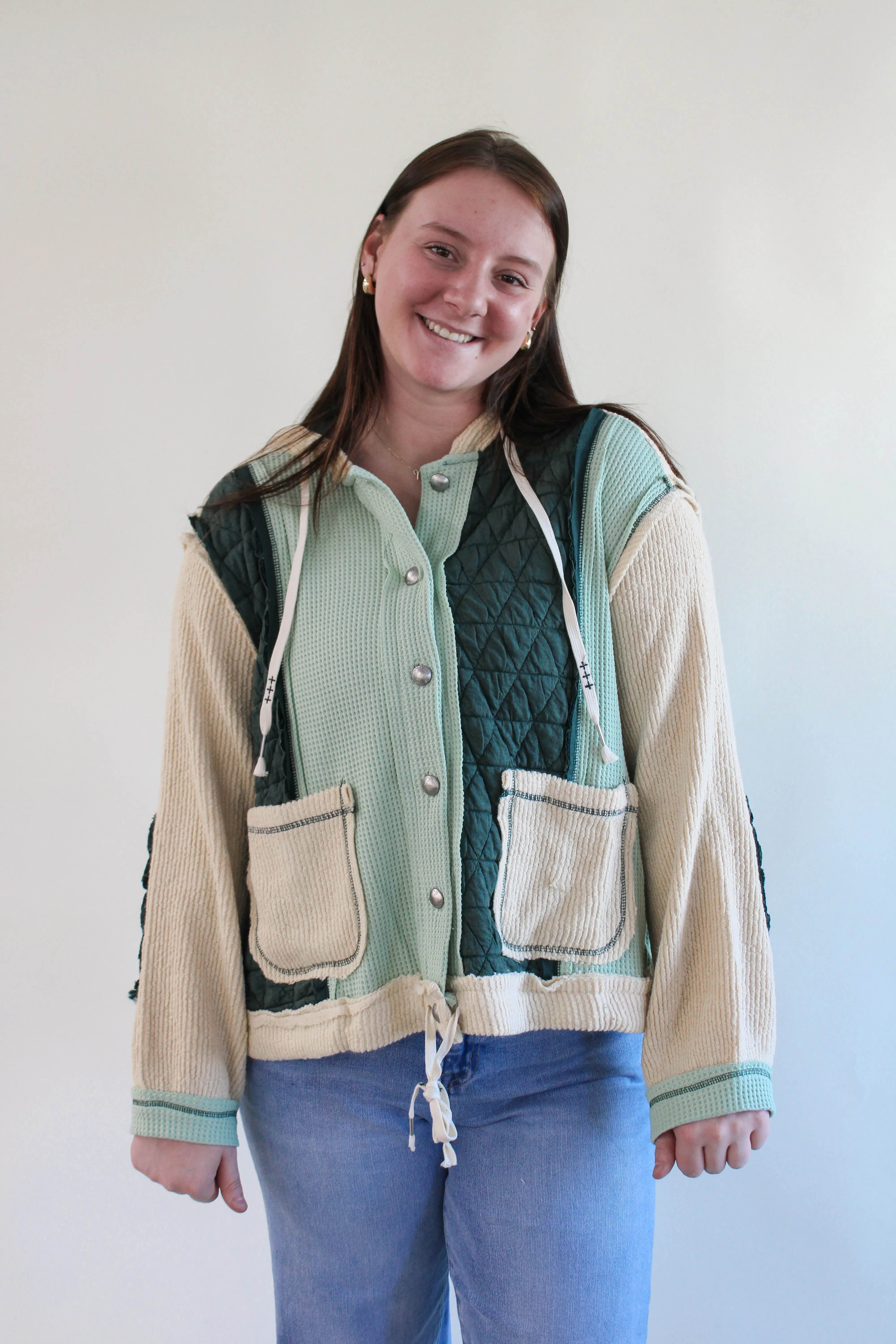 ZIY OVERSIZED QUILTED JACKET