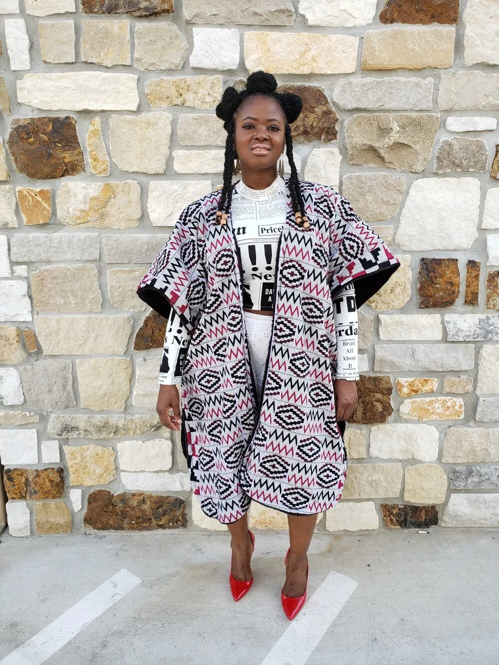 Zulu Fleece Shawl