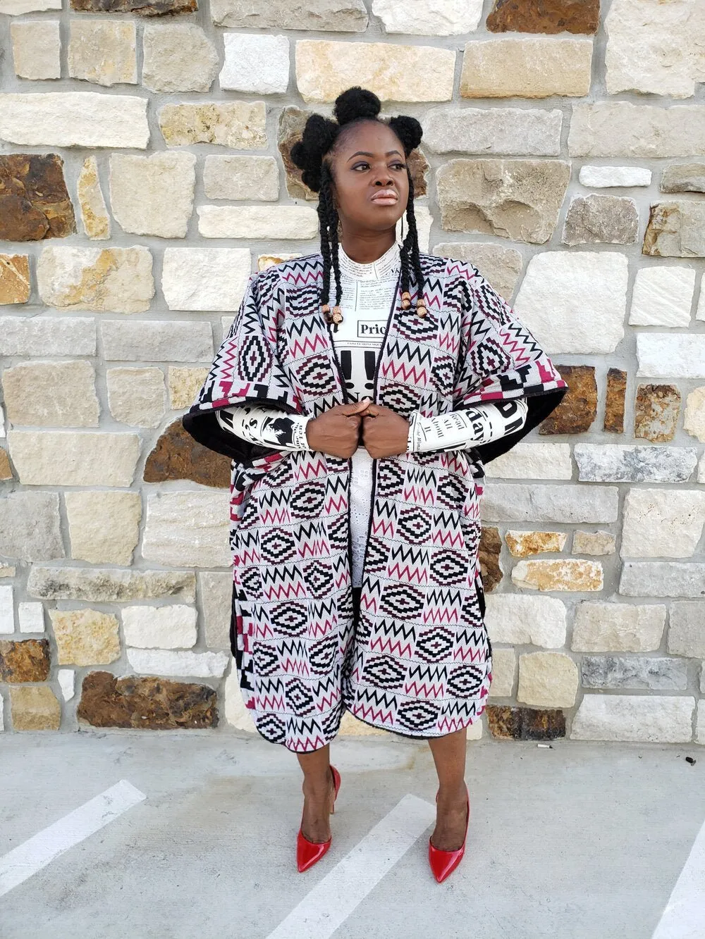 Zulu Fleece Shawl