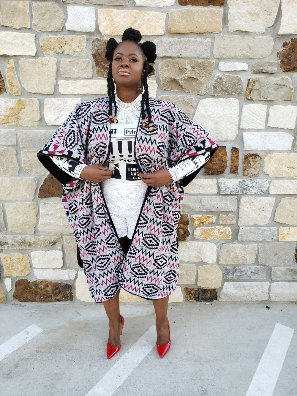 Zulu Fleece Shawl